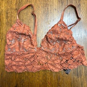 Lace Bralette in Rust by Victorias Secret
